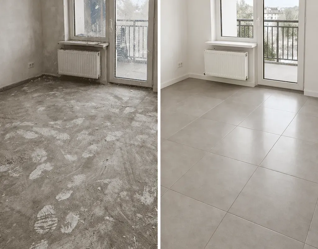 Chantier livré impeccable — prêt pour la remise au client ou l'emménagement.