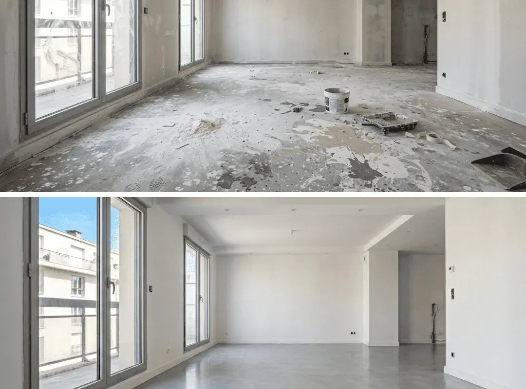 Nettoyage fin de chantier Pessac